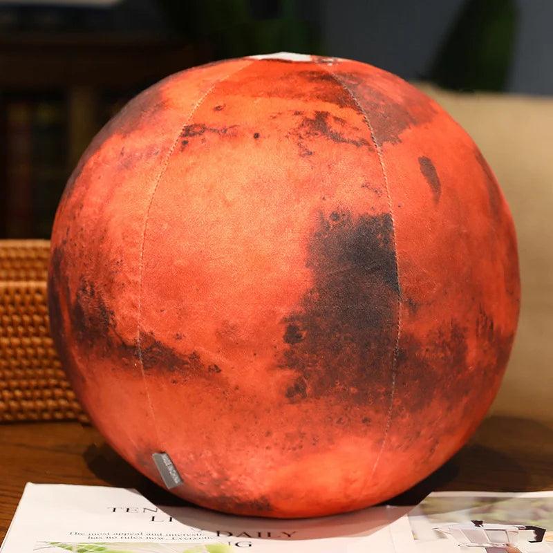 Planet Plush Pillow | Soft Plush Material | Moon Sun Earth Mars Plush | 8-27 cm