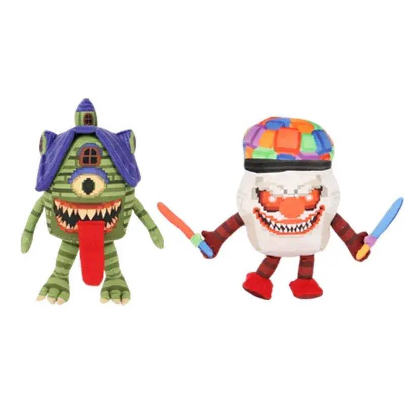 Plants Vs Brainrots Plush Monster ThreeHeaded Toy For Kids - ToylandEU