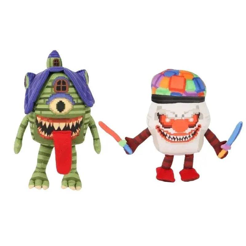 Plants Vs Brainrots Plush Monster ThreeHeaded Toy For Kids - ToylandEU