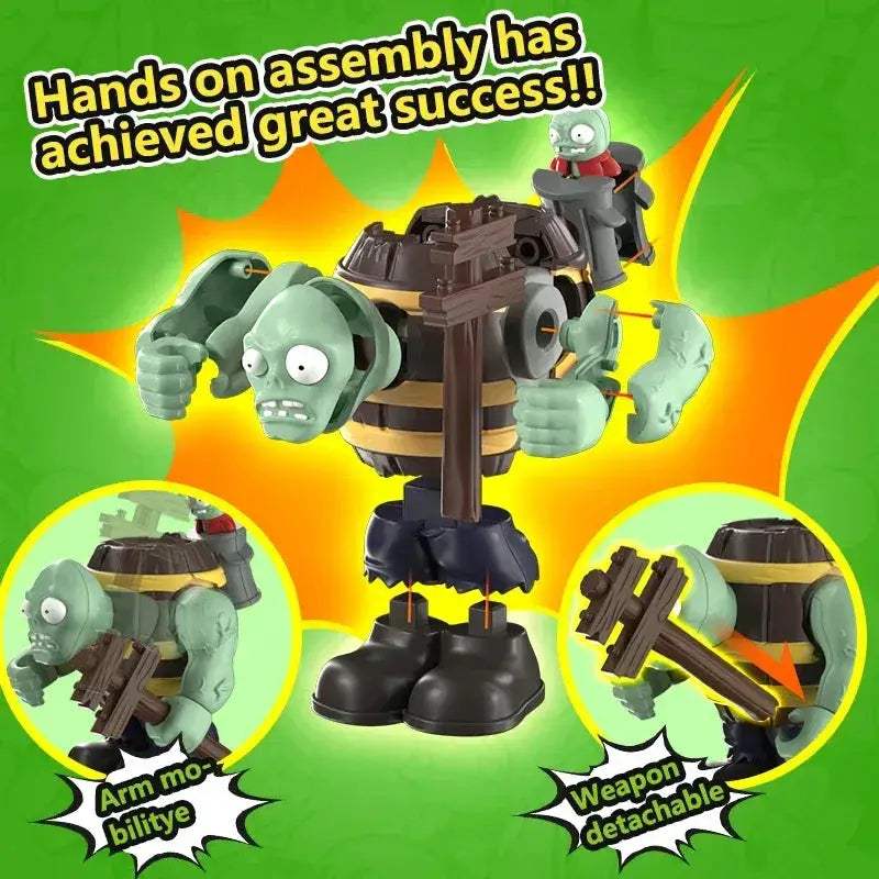 Plants Vs Zombies Pirate Zombie Action Figure Blind Box Collectible - ToylandEU