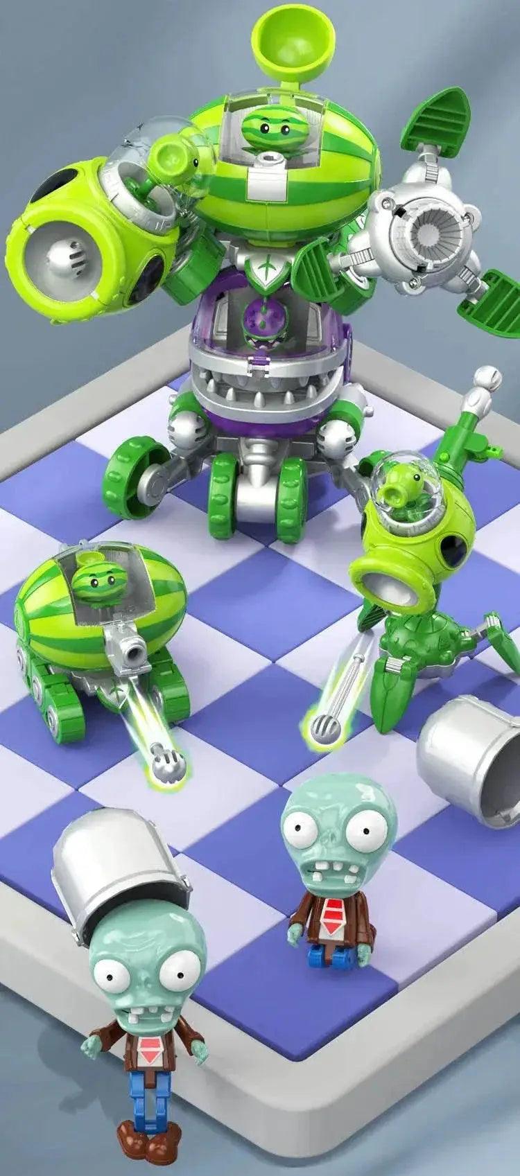  Plants vs. Zombies Boss Robot Melon-pult Chomper Doll Set -  ToylandEU™