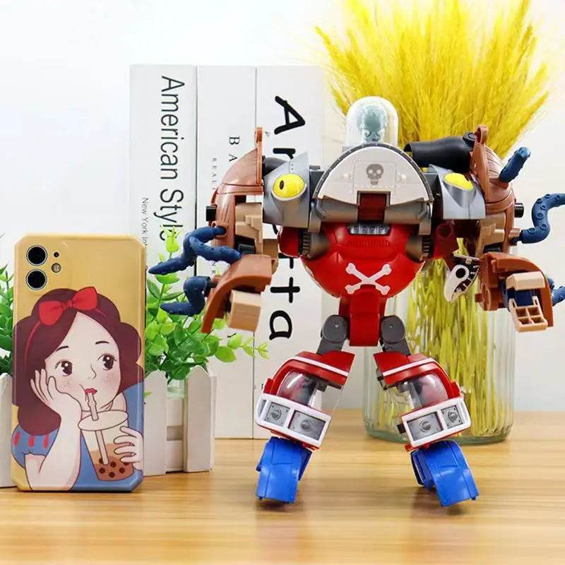 Plants vs. Zombies Boss Robot Melon-pult Chomper Doll Set - ToylandEU