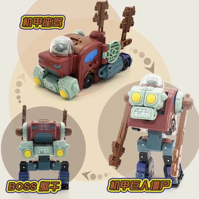 Plants vs. Zombies Boss Robot Melon-pult Chomper Doll Set - ToylandEU