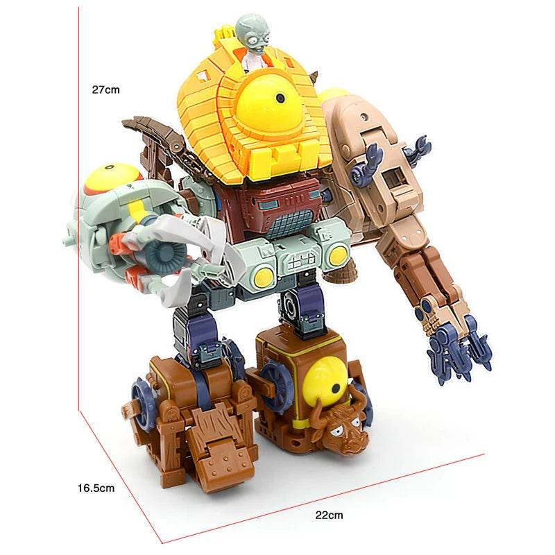 Plants vs. Zombies Boss Robot Melon-pult Chomper Doll Set - ToylandEU