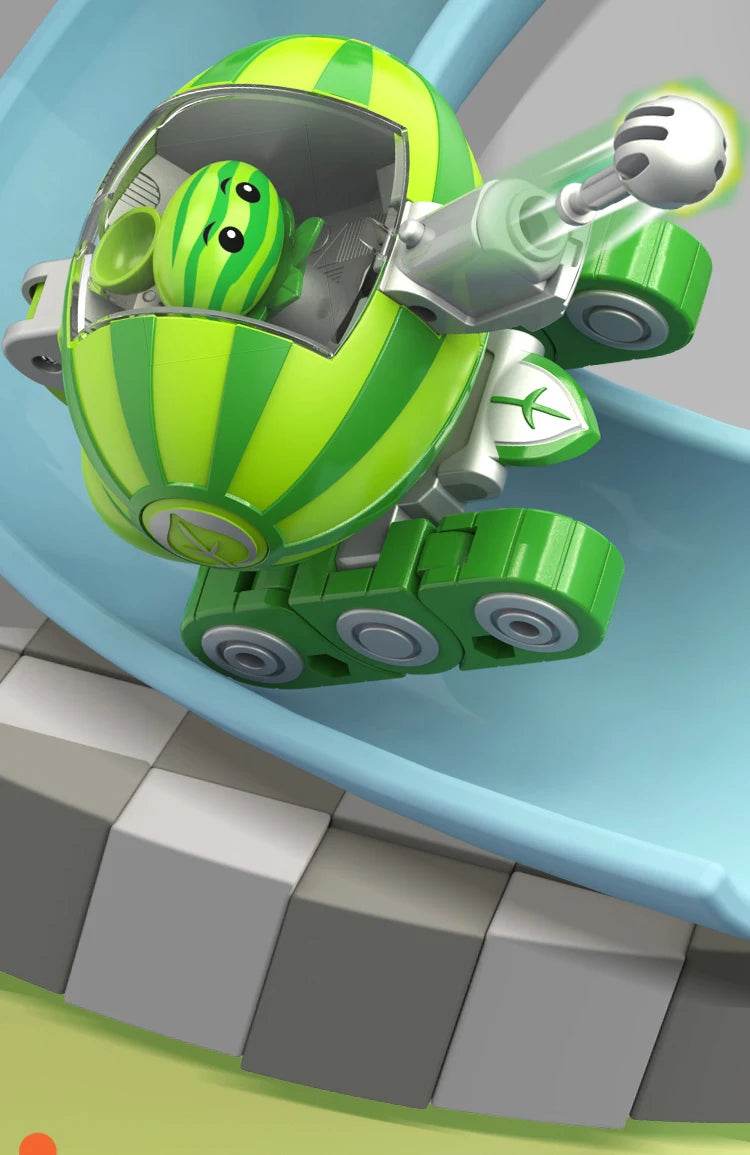 Plants vs. Zombies Boss Robot Melon-pult Chomper Doll Set - ToylandEU