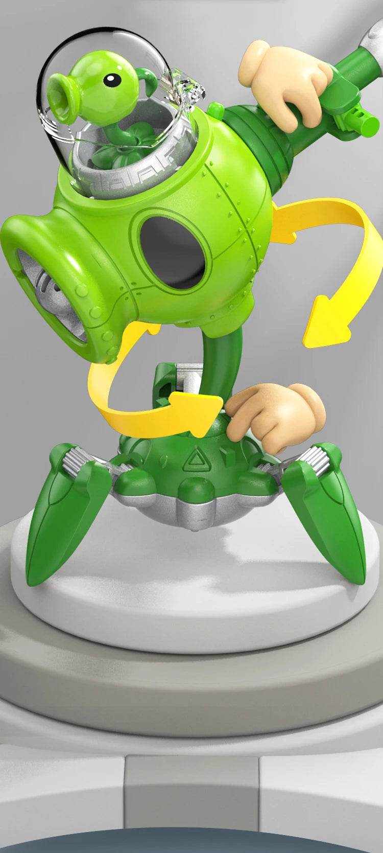 Plants vs. Zombies Boss Robot Melon-pult Chomper Doll Set - ToylandEU