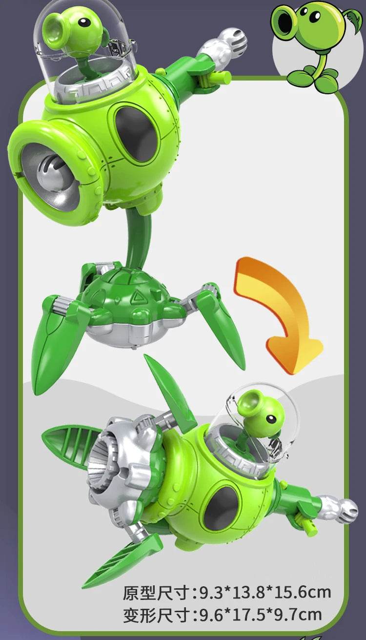 Plants vs. Zombies Boss Robot Melon-pult Chomper Doll Set - ToylandEU