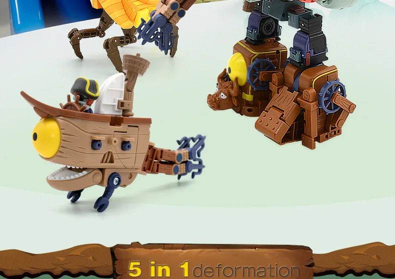 Plants vs. Zombies Boss Robot Melon-pult Chomper Doll Set - ToylandEU