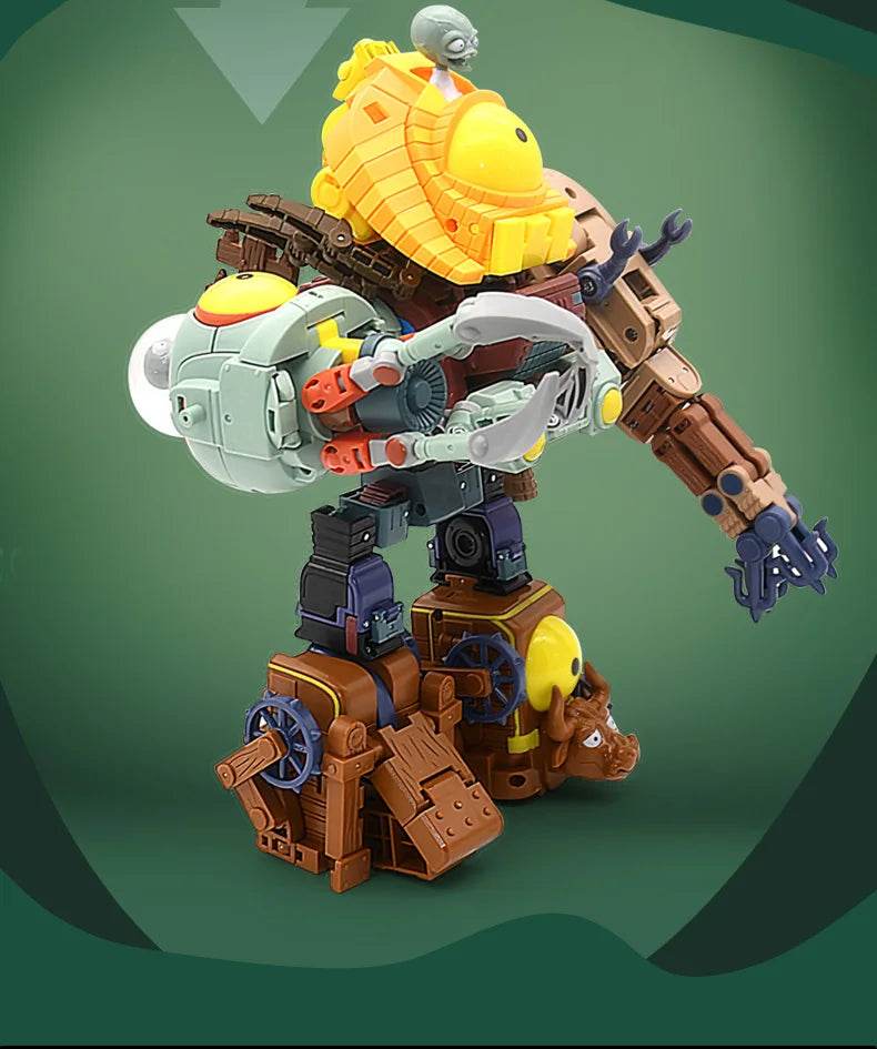 Plants vs. Zombies Boss Robot Melon-pult Chomper Doll Set - ToylandEU