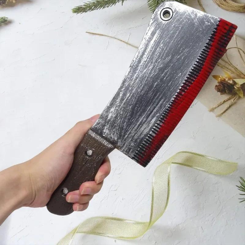 Plastic Prop Knife | Blood Splatter Design | Toylandeu™