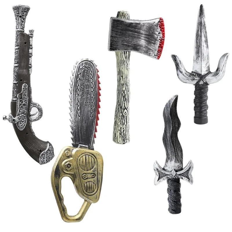 Plastic Prop Knife | Blood Splatter Design | Toylandeu™