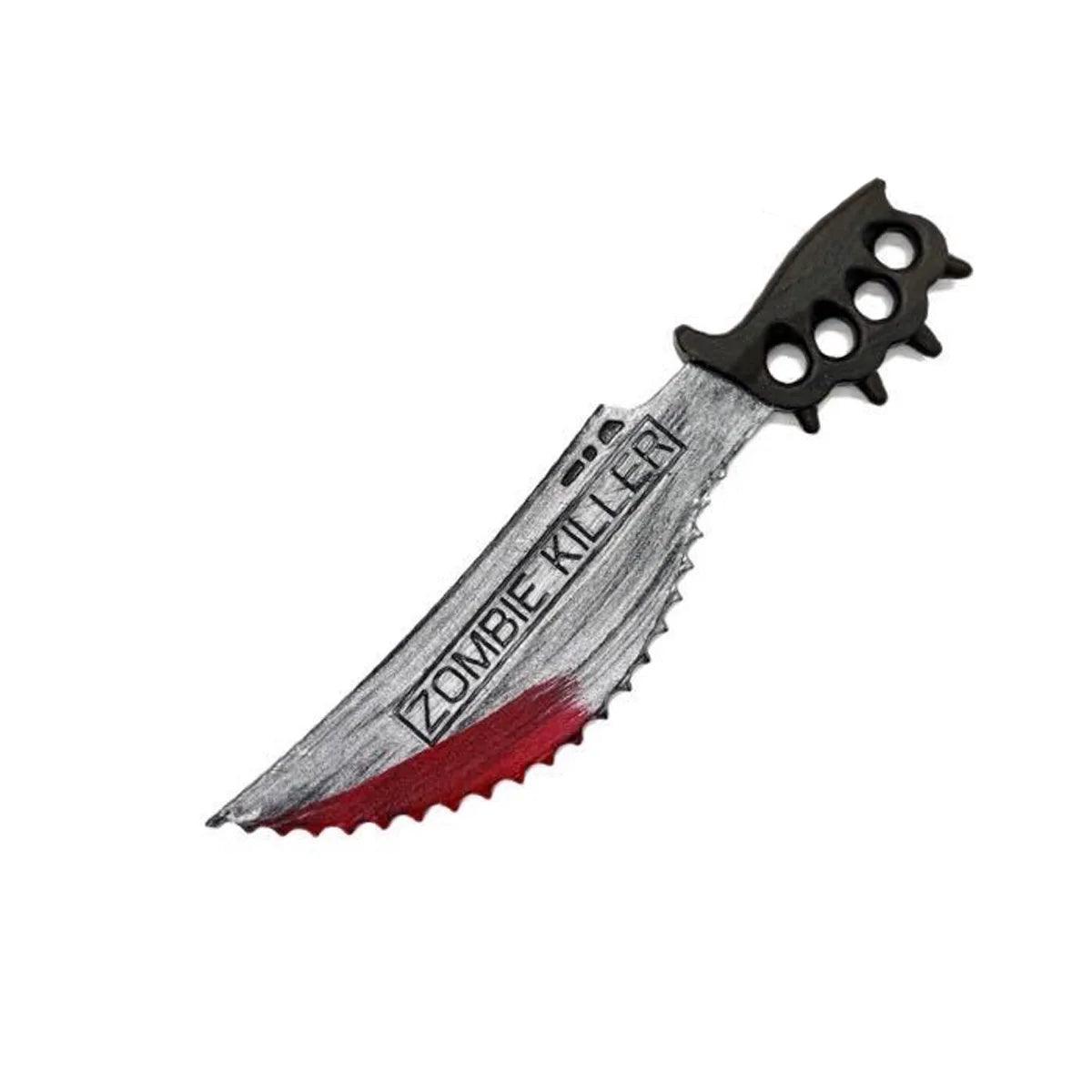 Plastic Prop Knife | Blood Splatter Design | Toylandeu™
