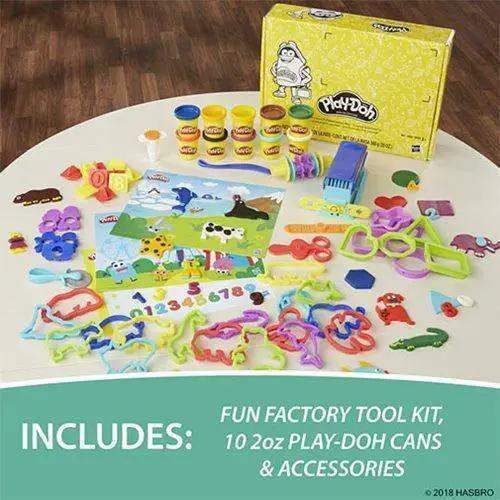 Play-Doh Preschool Fun Fundamentals Box For Creative Learning - ToylandEU