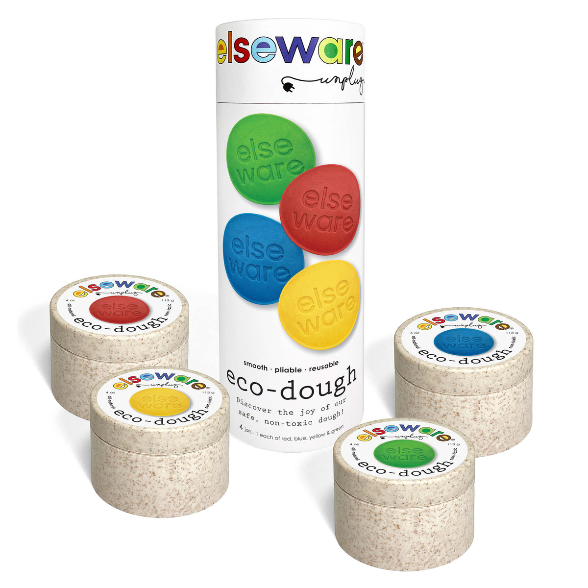 Play Dough Set | 4 Pack | Toylandeu™