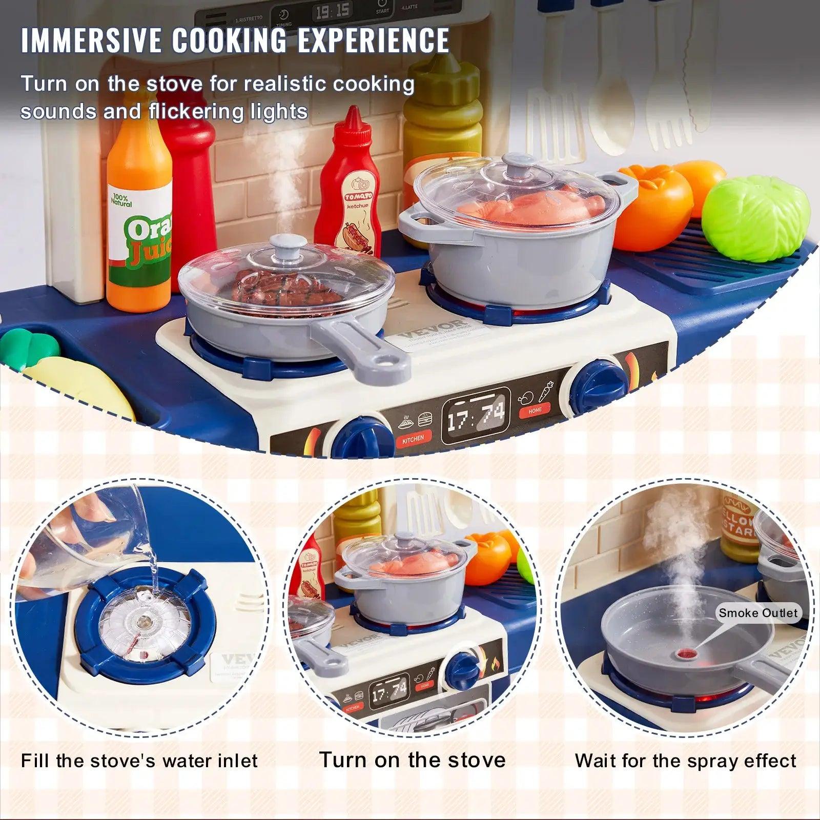  Kids Kitchen Toys Set 48 Pcs Promotes Creative Play -  ToylandEU™