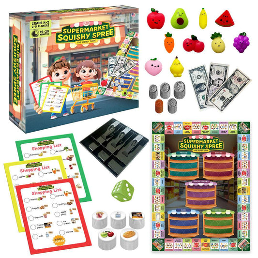 Money Math Game | Counting Coins And Dollars | 2 To 5 Players | Grades K To 2