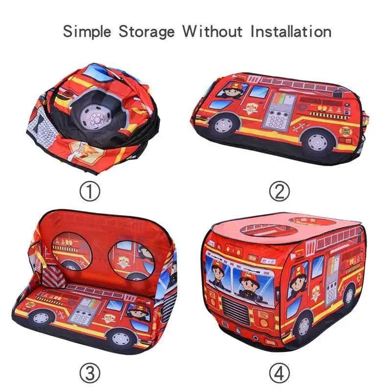  Children'S Indoor Ice Cream Car Tent Toys Playhouse Game House -  ToylandEU™