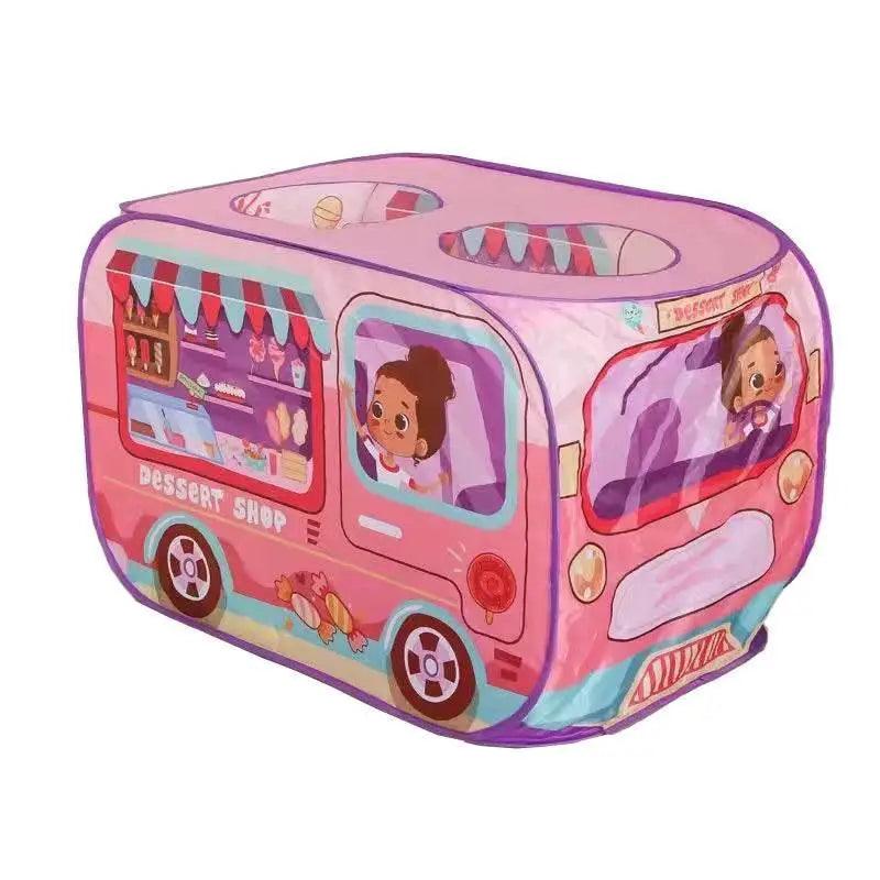  Children'S Indoor Ice Cream Car Tent Toys Playhouse Game House -  ToylandEU™