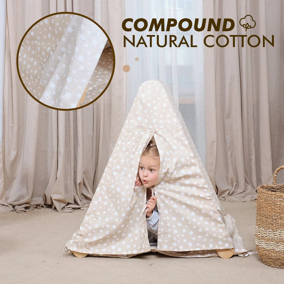Play Tent Cover with Mat for Climbing Triangle Ladder - ToylandEU