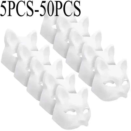  Playful Paintable Cat NonToxic Face Mask Toyland EU -  ToylandEU™
