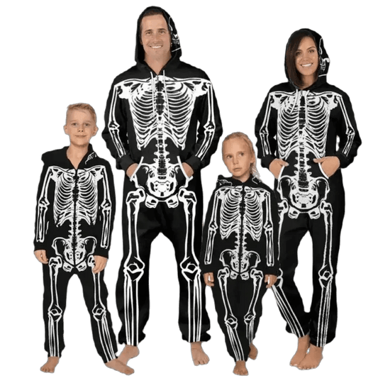  Playful Skeleton Spandex Romper for Kids - Perfect Halloween Costume! -  ToylandEU™