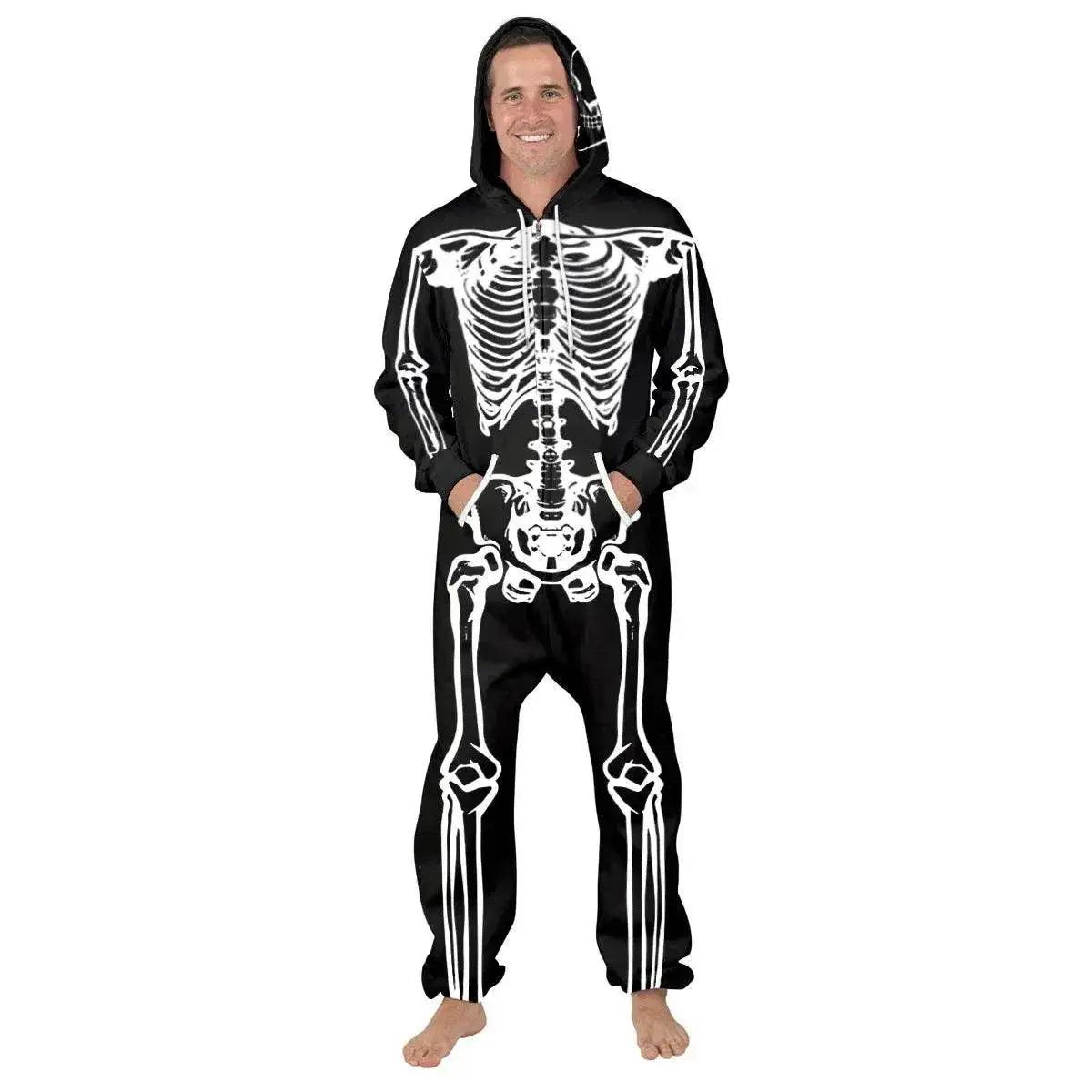  Playful Skeleton Spandex Romper for Kids - Perfect Halloween Costume! -  ToylandEU™