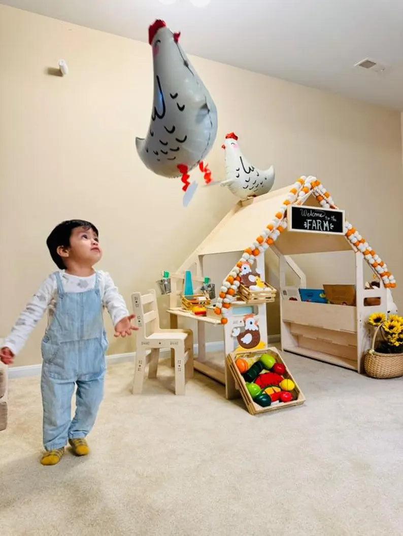 Playhouse Bookshelf | Presanded Birch | Toylandeu™