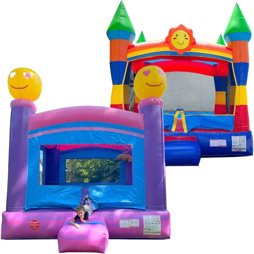 Playhouse Crossover Inflatable Bounce House for Kids and Toddlers - ToylandEU