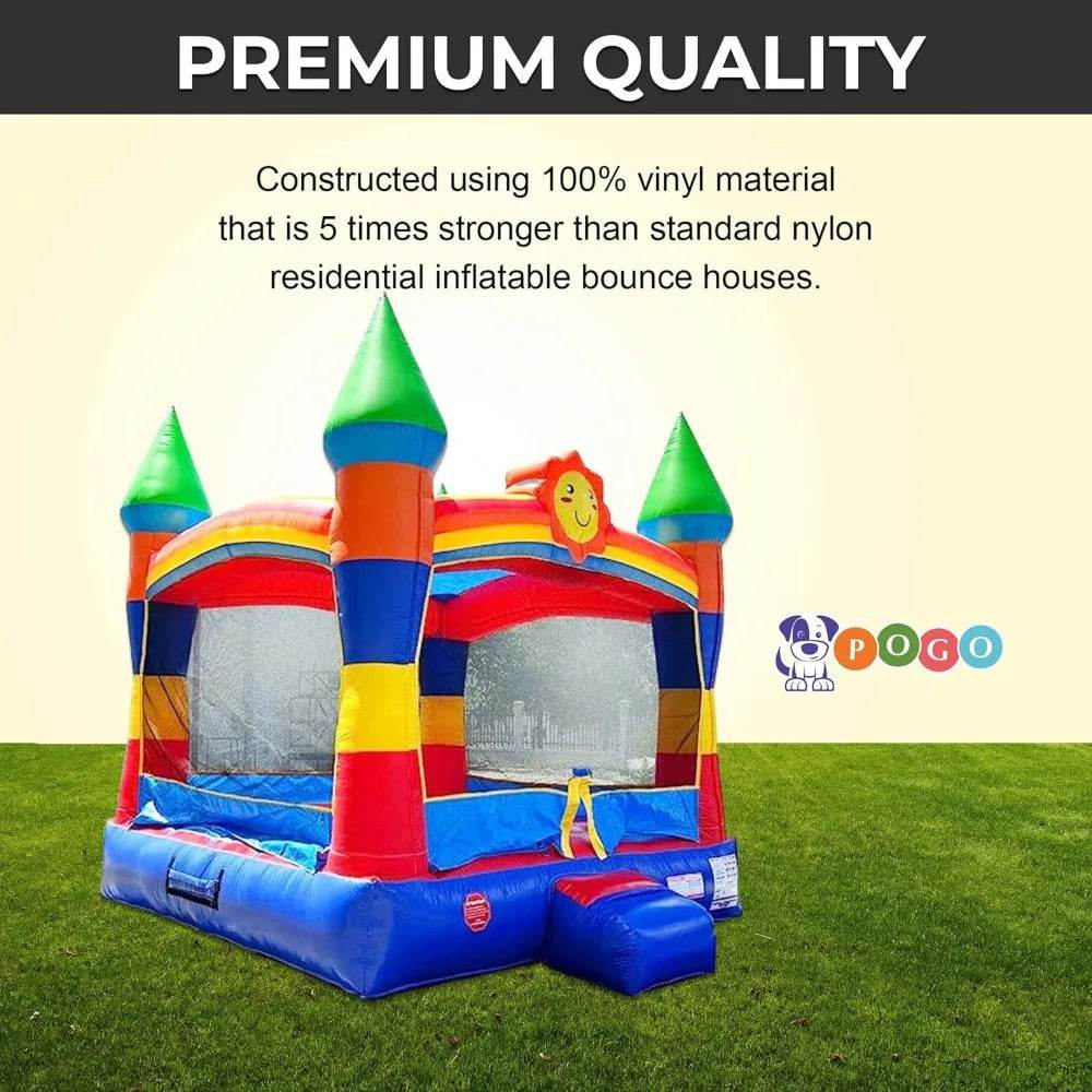 Playhouse Crossover Inflatable Bounce House for Kids and Toddlers - ToylandEU