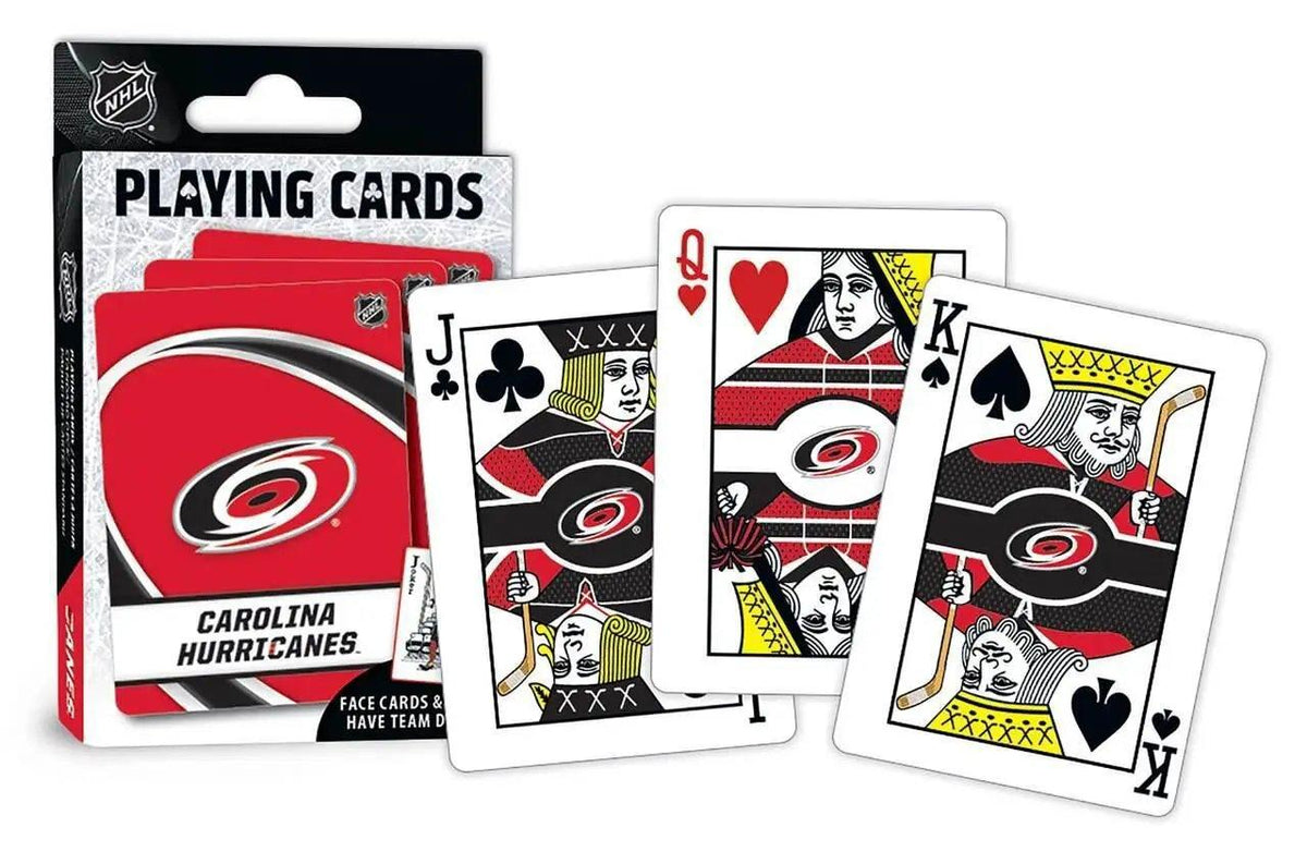  Carolina Hurricanes 52 Card Premium Deck With Team Designs -  ToylandEU™