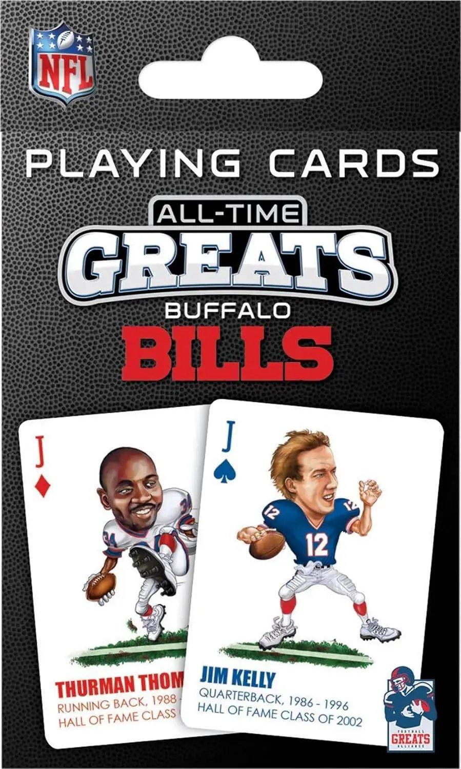  Buffalo Bills Playing Cards All Time Greats MasterPieces -  ToylandEU™