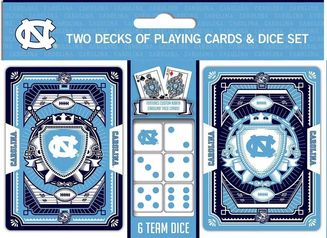  North Carolina Tar Heels Playing Cards and Dice Set -  ToylandEU™