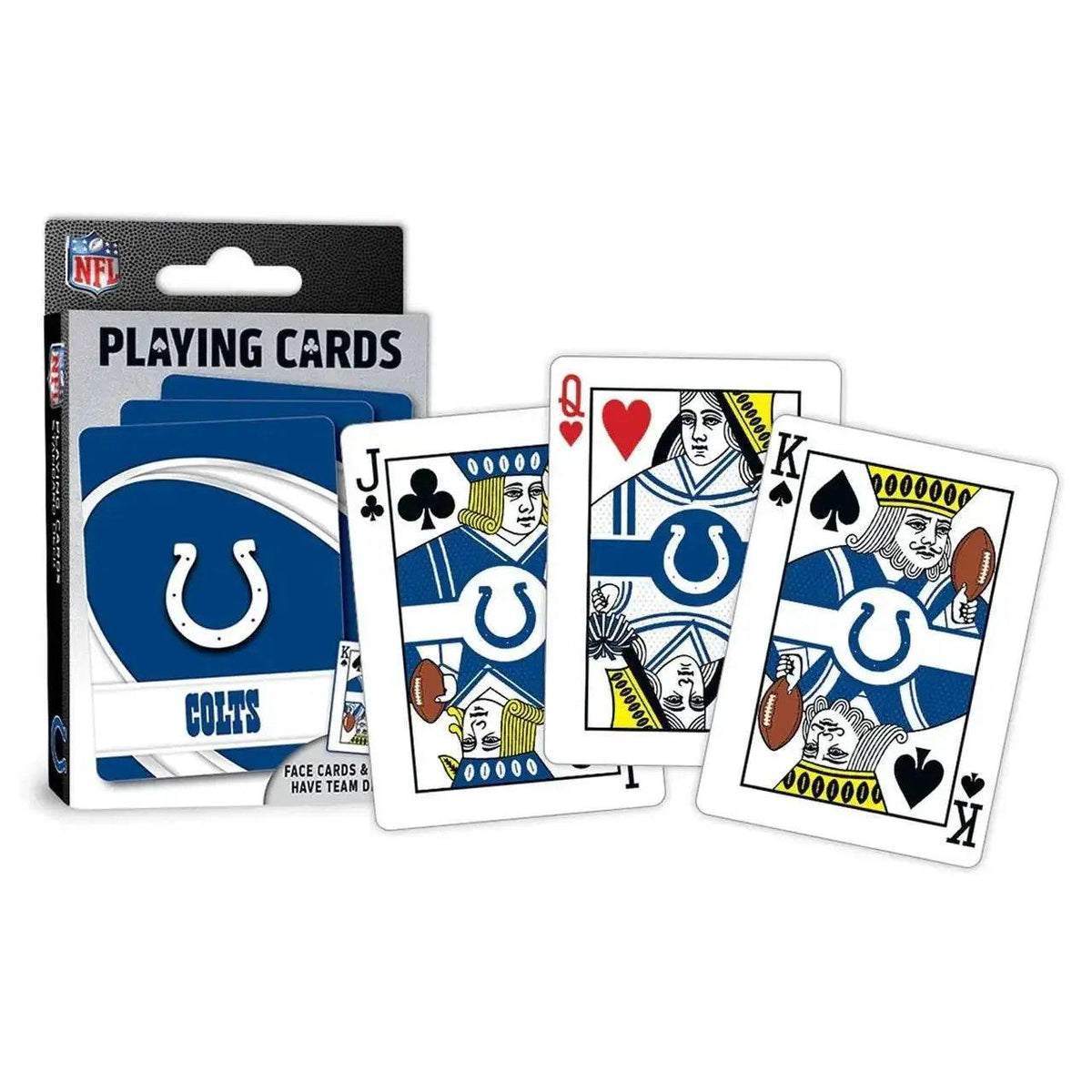  Indianapolis Colts Playing Cards With Team Logo 52 Cards -  ToylandEU™