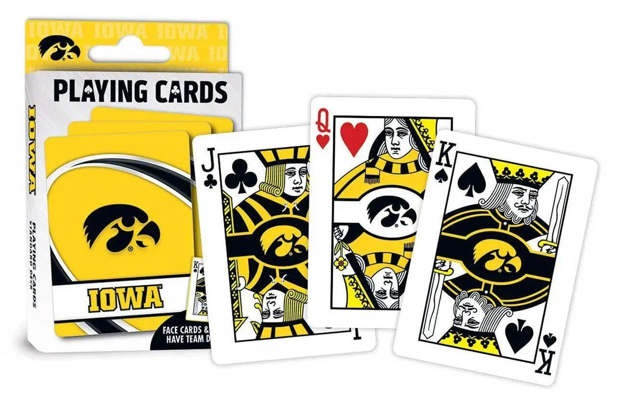  Iowa Hawkeyes Playing Cards With Team Logos And Jokers -  ToylandEU™