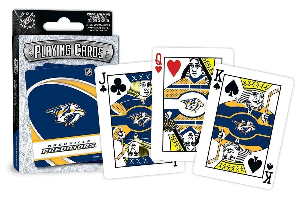  Nashville Predators Playing Cards Set 52 Cards And Jokers -  ToylandEU™