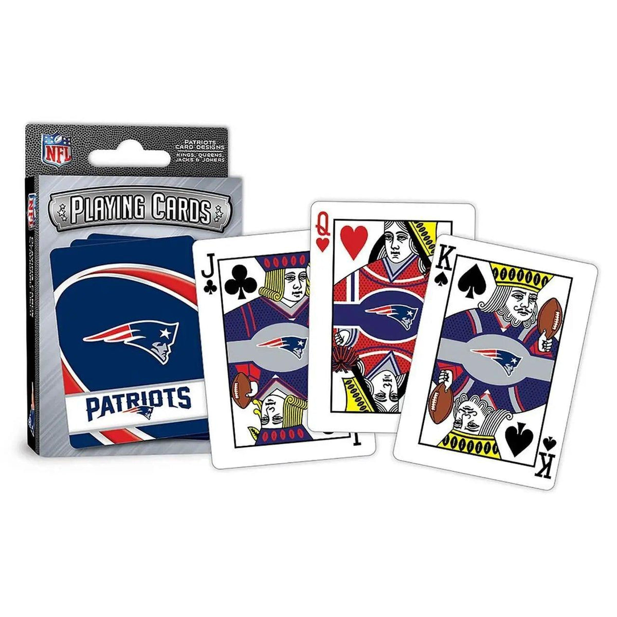  New England Patriots Playing Cards With Team Logo Set -  ToylandEU™