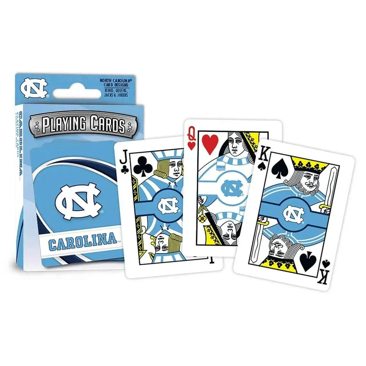  North Carolina Tar Heels 52 Card Deck Playing Cards Logo -  ToylandEU™