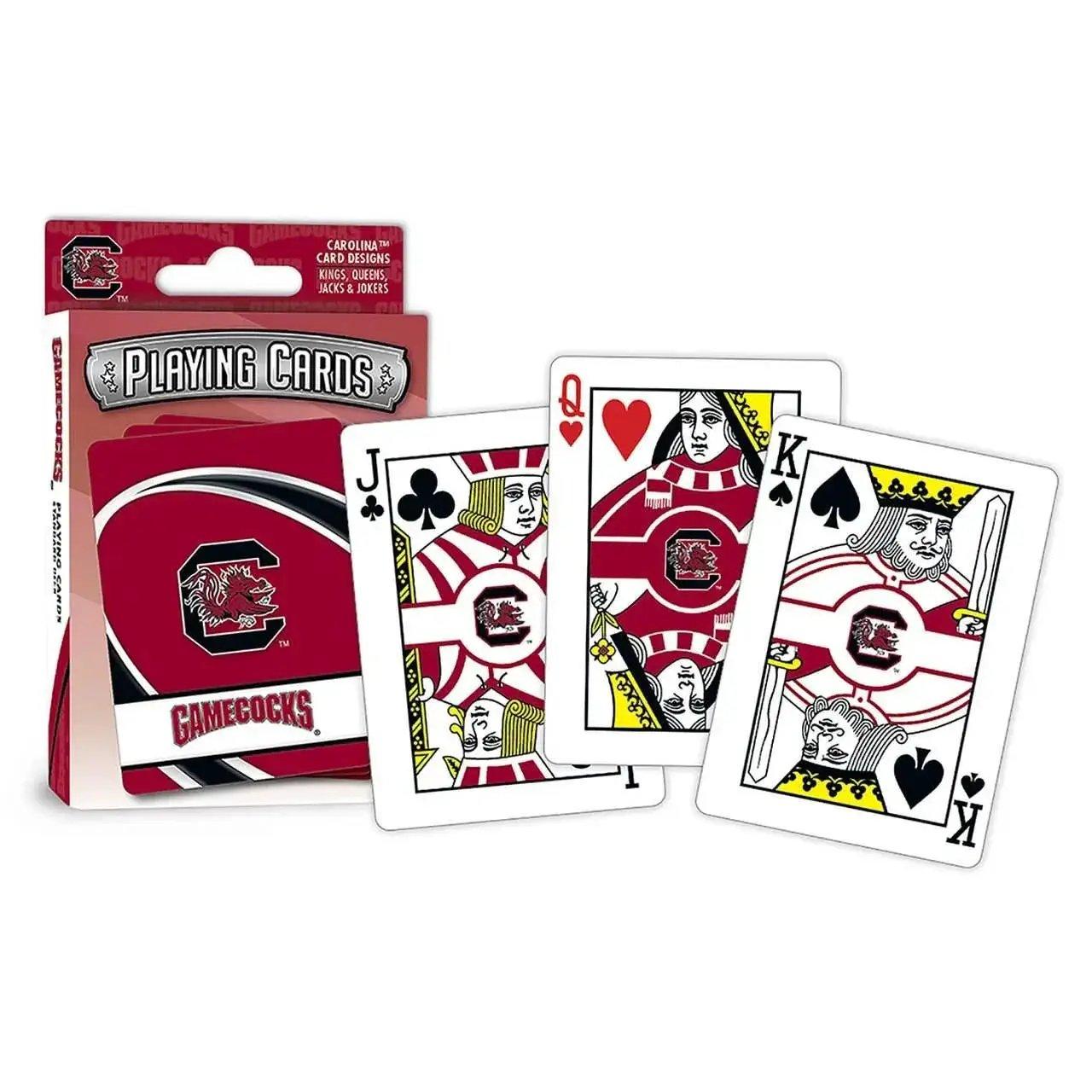  South Carolina Gamecocks Playing Cards With Logo And Jokers -  ToylandEU™