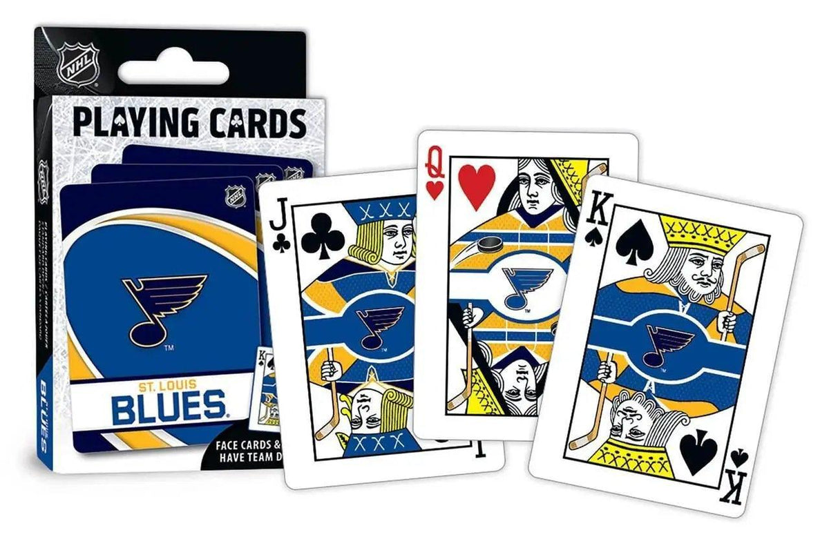  St Louis Blues Playing Cards 52 Card Deck With 2 Jokers -  ToylandEU™