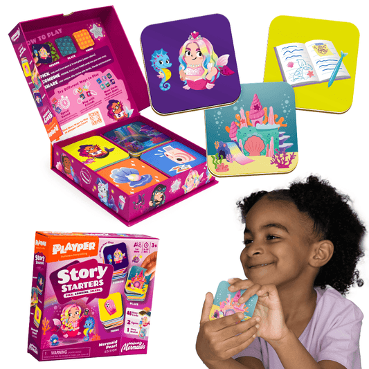 Story Starter Cards | Mermaid Theme | Creative Writing | Ages 6 And Up