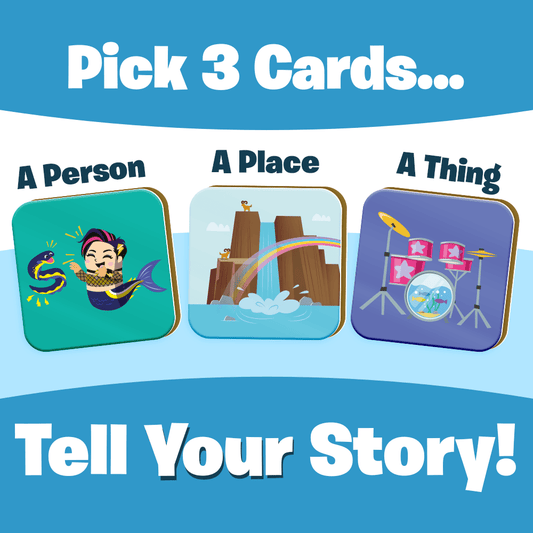 Story Starter Cards | Mermaid Theme | Creative Writing | Ages 6 And Up