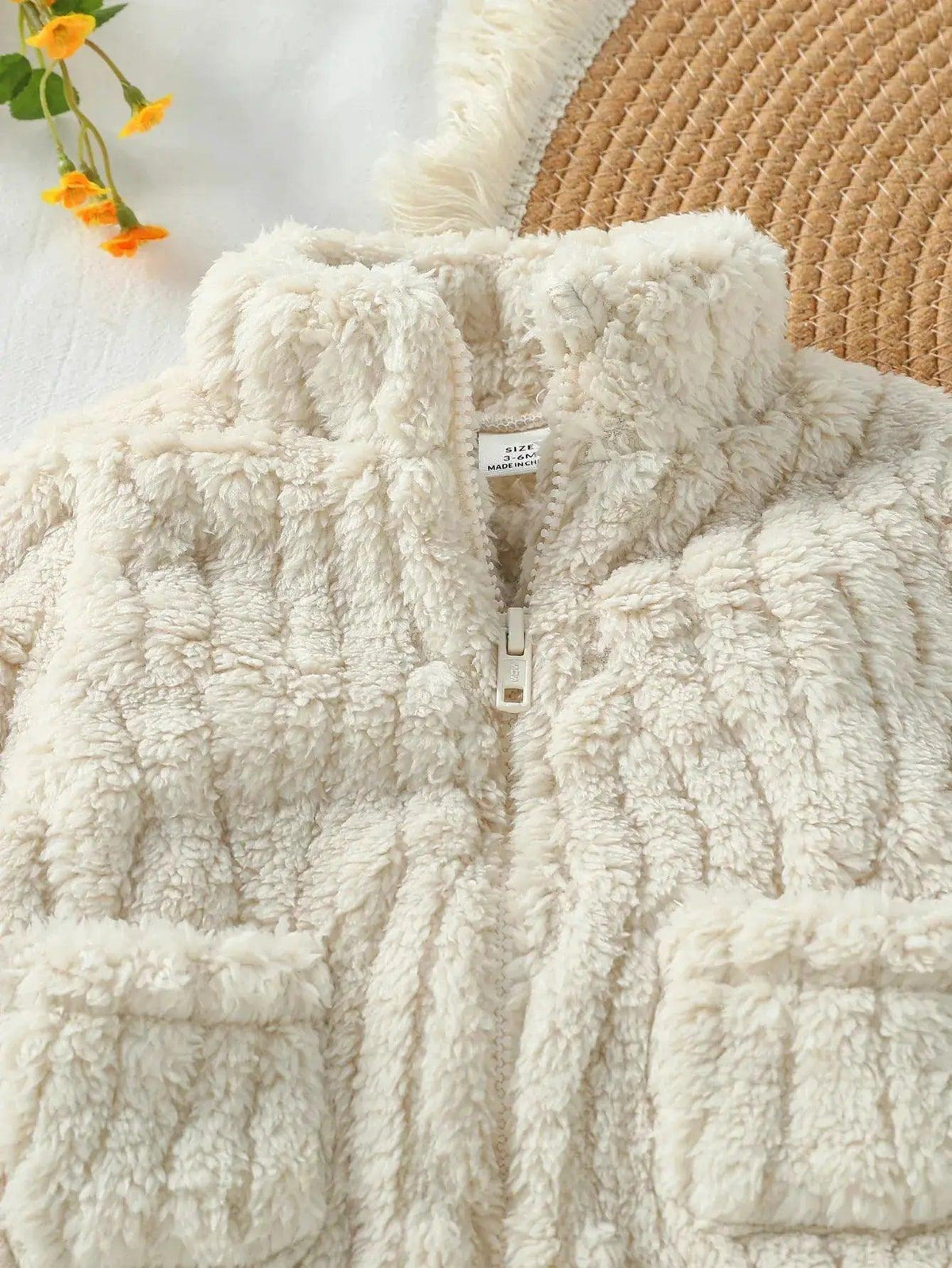  2025 New Casual Autumn /Winter Boys/Girls Long Sleeve Solid Warm Plush Sets For 1-3Y Zip-Up Coat Outfits Clothing Suit -  ToylandEU™