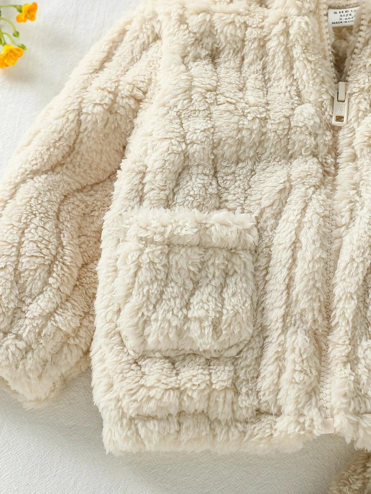  2025 New Casual Autumn /Winter Boys/Girls Long Sleeve Solid Warm Plush Sets For 1-3Y Zip-Up Coat Outfits Clothing Suit -  ToylandEU™