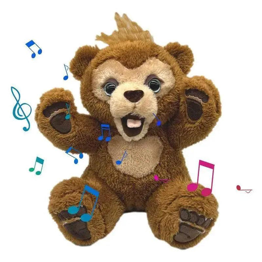  40cm Interactive Plush Curious Bear Cuddly Companion for Kids -  ToylandEU™