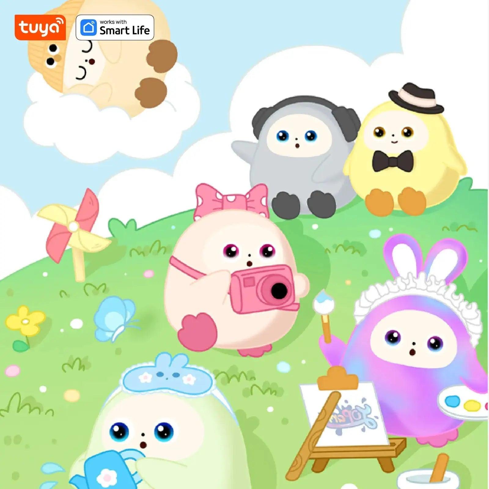 AI Plush Robot Interactive Toy With LED Eyes For Kids -  ToylandEU™