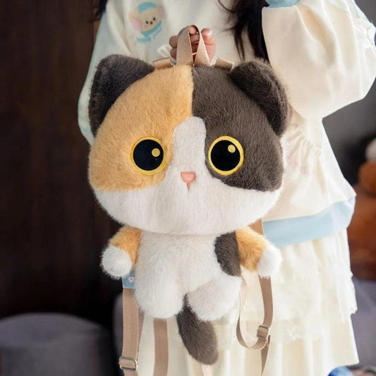  Plush Backpack Doll Bag For Girls With Pillow 