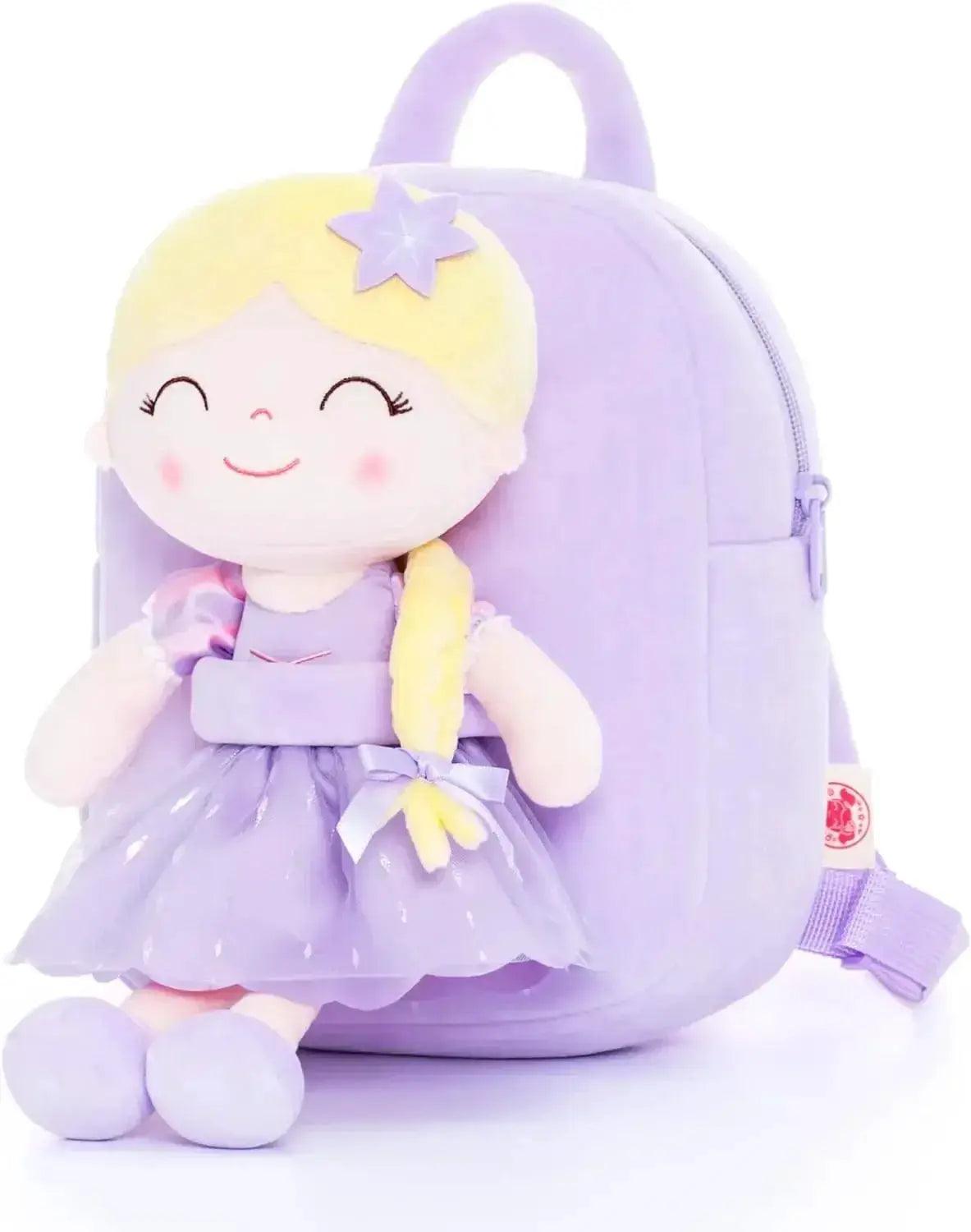  Plush Backpack For Baby Girls Doll Design | Gloveleya -  ToylandEU™