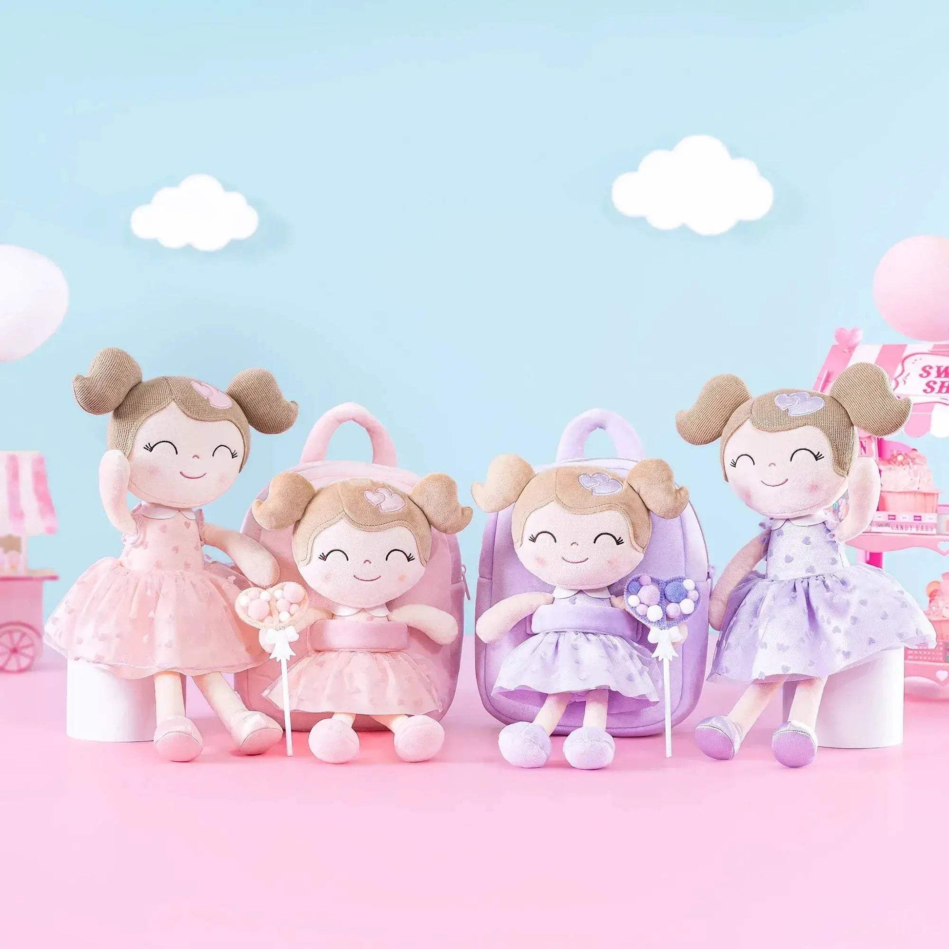  Plush Backpack For Baby Girls Doll Design | Gloveleya -  ToylandEU™