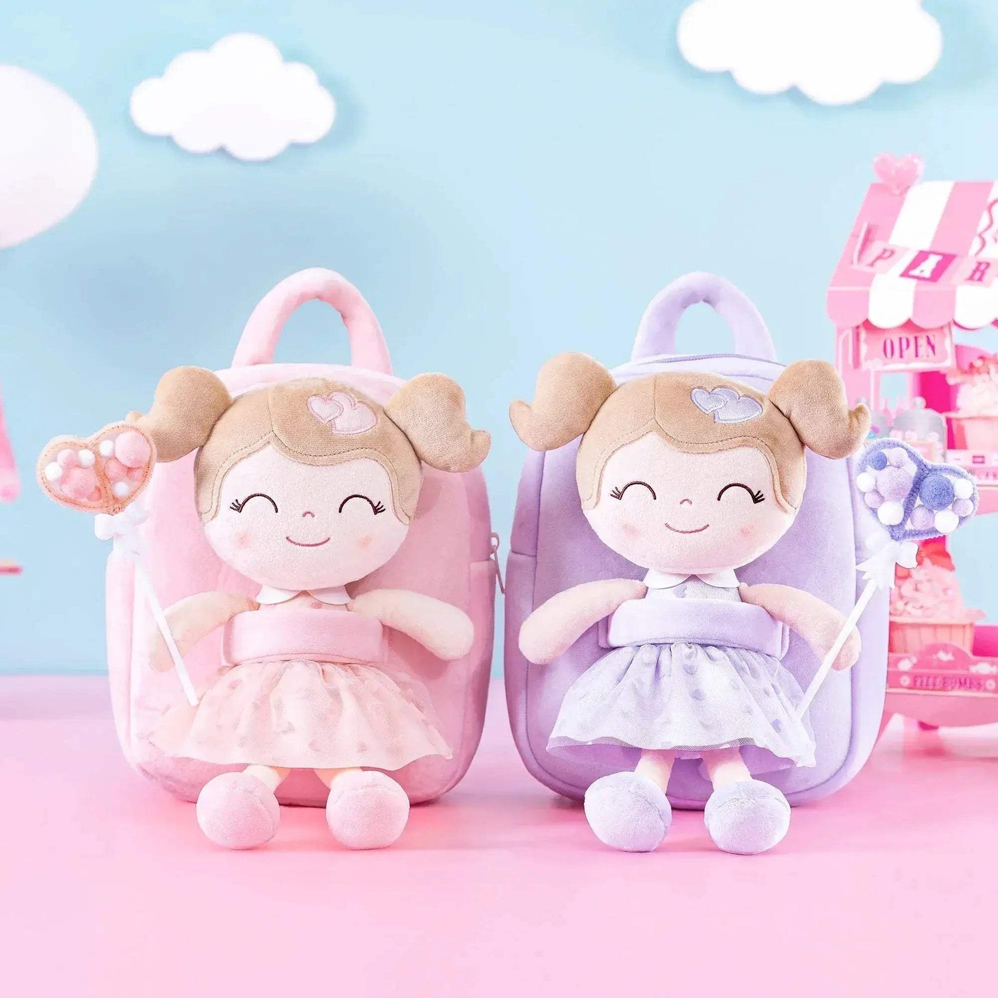  Plush Backpack For Baby Girls Doll Design | Gloveleya -  ToylandEU™
