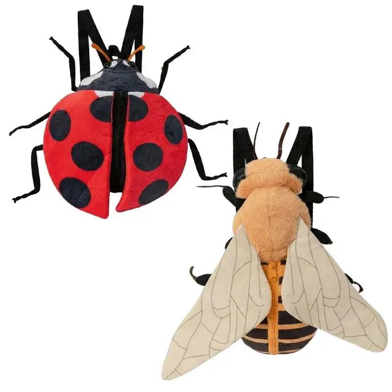  Plush Backpack Insect Toy Ladybug Bee Gift For Kids -  ToylandEU™